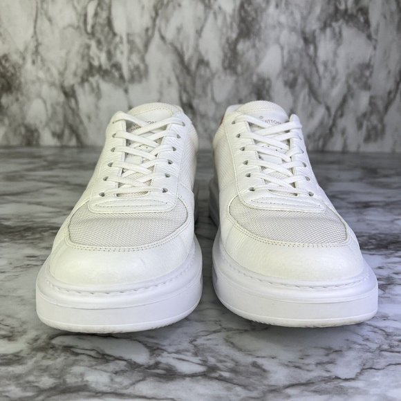 Louis Vuitton Beverly Hills Sneakers Shoes Men Size 9 LV Fits 10US Leather